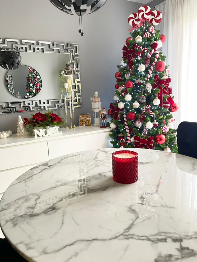 Green Mugo PVC artificial Christmas tree Ireland