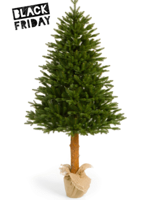 Natural Spruce PE Trunk Artificial Christmas Tree