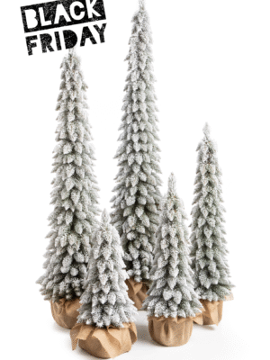 Tatra Snowy Spruce Slim PVC Artificial Christmas Tree