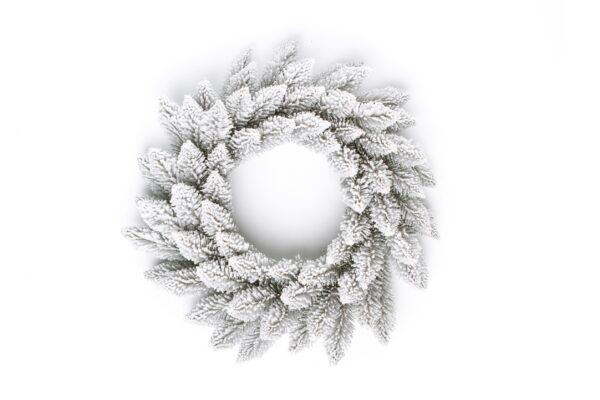 Nobile’s Fir Snow Covered PVC Christmas wreath Ireland